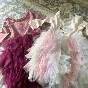 Minnie Mouse and Anna Frozen dress bundle